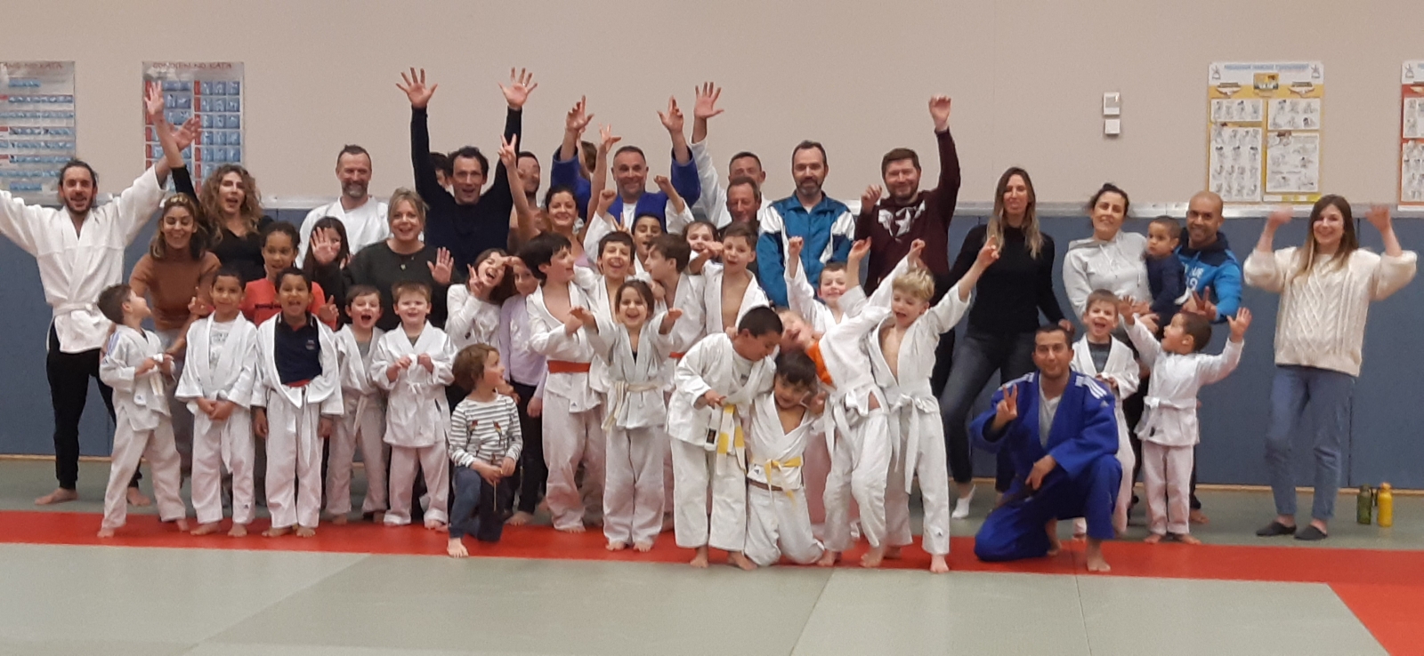 Janvier 2023 -Voeux & parents sur le Tatami